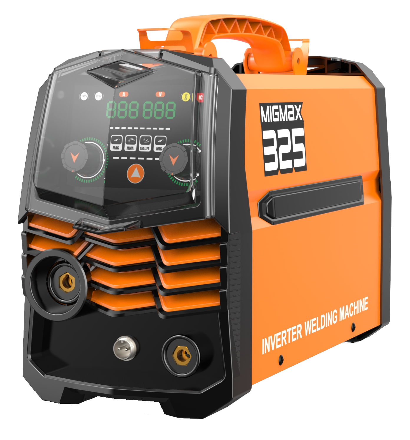 3-in-1 MIG/MMA/TIG 110-220V Dual Voltage Gasless Portable Metal Arc Welder