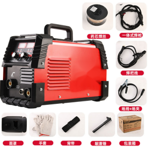 110V Single Voltage All-in-One Gasless MIG Welder, Mini Portable Inverter Welding Machine for Household & Small Industrial Use